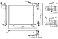фото thumb №1, Nissens радіатор кондиціонера ford b-max, fiesta