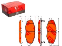 фото thumb №1, Trw гальмівні колодки гальмівні toyota перед hi-lux