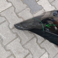 фото thumb №6, Бампер перед переднее vw passat b8 чёрный