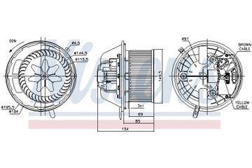 фото thumb №12, Nissens 87062 вентилятор интерьера