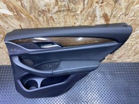 фото thumb №5, Боковина двері праві зад задній bmw x3 g01 leatherette / чорний k8sw дерево