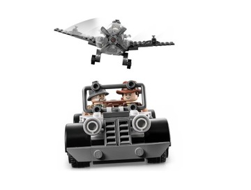 KLOCKI LEGO INDIANA JONES POŚCIG MYŚLIWCEM PREZENT DLA 8,9,10 LATKA