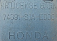 фото thumb №3, Honda accord vi lift накладка кришки задня sedan g86p