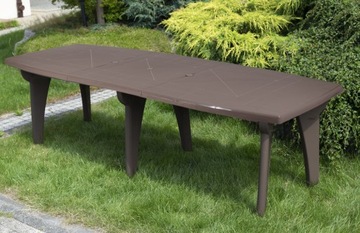STÓŁ SKŁADANY 250cm x 88cm DUŻY stolik ogrodowy -