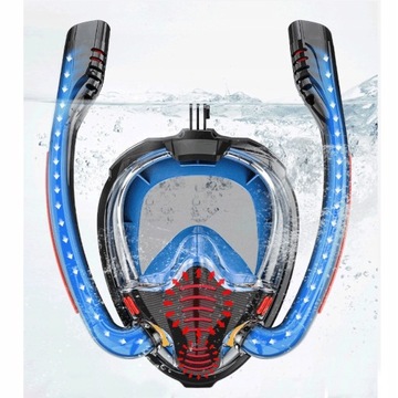 ПОЛНОЛИЦЕВАЯ МАСКА ДЛЯ ДАЙВИНГА GOPRO L/XL 2022