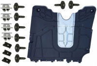 Купить Fiat doblo 2010-... накладка двигателя клипсы hdpe, фото thumb