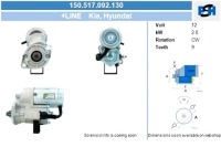 Купити Bv psh стартер hyundai 2.0 kw стартер, фото thumb