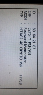 фото thumb №5, Ключ электроника peugeot partner citroen berlingo чистая fsk