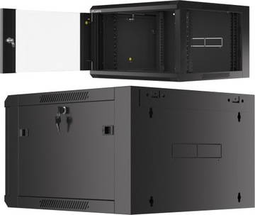 НАСТЕННЫЙ СЕРВЕРНЫЙ ШКАФ 19 6U 600 ЧЕРНЫЙ LANBERG