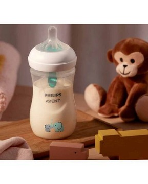 Butelki avent natural response 125ml 0m+ oraz 260 ml 1m+ z wkładką BPA FREE