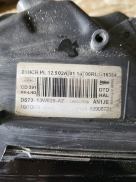 фото thumb №9, Ford mondeo mk5 лампа правая обычная линза h7