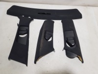 фото thumb №1, Защита стоек обшивка стойки потолочный mercedes w212 чёрные amg