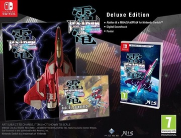 RAIDEN III X MIKADO MANIAX DELUXE ED. ПЕРЕКЛЮЧАТЕЛЬ / КАРТРИДЖ