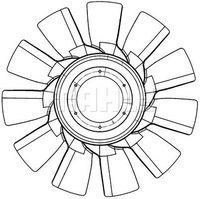 фото thumb №14, Вентилятор вентилятора scania p g r t dc13.05-dc16.22 03.04- mahle
