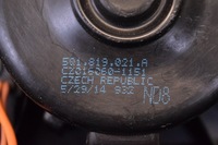 фото thumb №6, Volkswagen golf vii 2014 вентилятор обдув / повітродувка