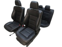 Mercedes e w212 212 сидіння заднє сидіння перед задня комплект шкіра czarna Зі Шроту, фото thumb