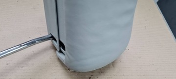 фото thumb №10, A6 c7 eg рестайлінг підголівник сидіння лівий праві срібний місяць шкіра 4g8881901ad