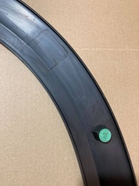 Fiat 500x 14- молдинг крыла левая перед orygi. Цена, фото thumb