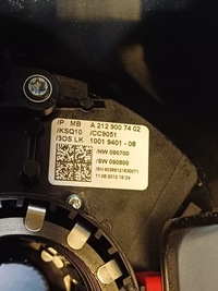 фото thumb №7, Переключатель комбинированный mercedes w212 e-klasa nr. a2129007402