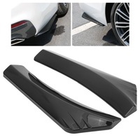 фото thumb №6, 2 szt. блискучий чорний бампер дифузор спліттер