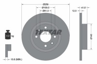 фото thumb №3, Тормозные диски тормозные колодки перед textar smart fortwo kabriolet
