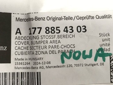 фото thumb №7, Mercedes-benz a w177 планка бампера передньої a1778854303
