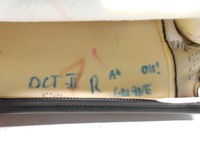 фото thumb №9, Оббивка сидіння спинка пасажира skoda octavia ii 1z з підігрівом оригінал