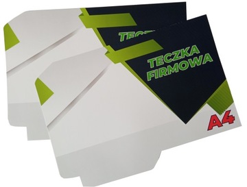 Фирменная папка А4, печать ДВУСТОРОННЯЯ, 100 шт.