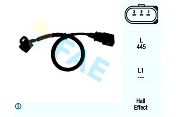 фото thumb №12, Датчик оборотов вала коленчатого fae 79164 038957147