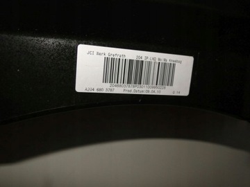 фото thumb №8, Mercedes c класс w204 204 консоль панель капот