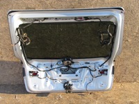 фото thumb №8, Audi a6 c7 allroad 2013r крышка багажника задняя багажника лак lx7w комплектная w цвет