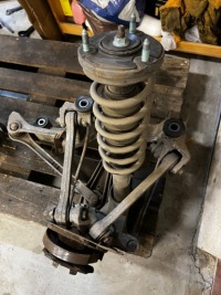 фото thumb №7, Поворотний кулак амортизатор важелі задня лівий porsche carrera 911 996 3.4 2wd rwd