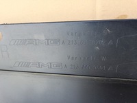 фото thumb №7, Комплект права + ліва планка порогова поріг mercedes w213 amg синій 595