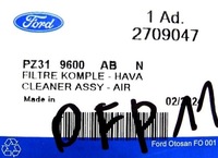 фото thumb №9, Корпус фільтра повітря ford transit tourneo custom 2.0 2023- pz31-9600-ab