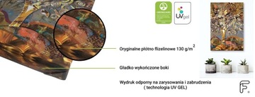 ТРИПТИЧЕСКАЯ КАРТИНА Орхидея Каменный Цветок 200x100