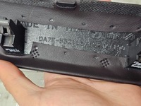 фото thumb №6, Заглушка молдинг защита dekor кожа консоли панели mazda cx-3 cx3