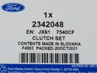 Сцепление 1,5 tdci neo focus 18- kuga 20- в Украине, фото thumb