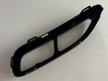 фото thumb №12, Vw t-roc r-line рестайлинг 2021- решётка решётка выхлоп правая 2ga оригинал чёрная