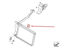 Bmw x1 e84 серцевина обігрівача hvac 9190595 64119190595 Ціна, фото thumb