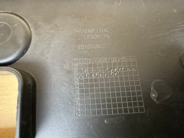 фото thumb №11, Peugeot 508 2 ii 18r- держатель рамка номерного знака прокладка перед 9813568277