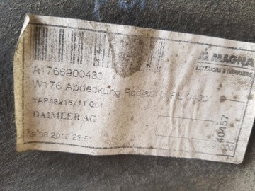 фото thumb №6, Подкрылок правый зад mercedes w176