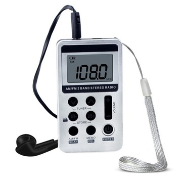 HanRongDa HRD-103 AM Цифровое FM-радио 2-диапазонное