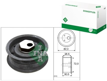 фото thumb №1, Ролик натяжна ремінь розподільний вал ford escort v escort vi sierra ii 2.0