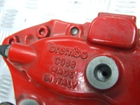 Maserati ghibli iii m157 суппорт тормозной правый задний  06700397680 20b67700 с Разборки, фото thumb