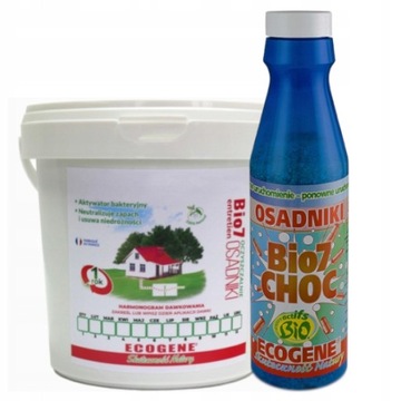 Starter Bio7 Choc + BACTERIA Bio7 Entretien BACTERIA Отстойники для септиков ROK