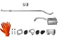 фото thumb №1, Fiat panda ii 1.2 51kw od 2012r. труба средняя гаситель конечный