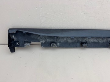 фото thumb №11, Ford mustang vi mk6 gt 14- планка пороговая порог левая накладка порога карбон