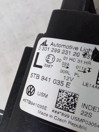 фото thumb №11, Vw touran iii лампа лівий перед передня ліва full led basic комплектна