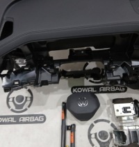фото thumb №5, Volkswagen vw tiguan 3 iii 571 торпедо консоль подушки подушка  ремені нова