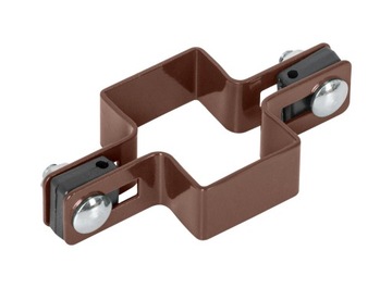 Post Clamp для панелей 60x40 коричневого цвета